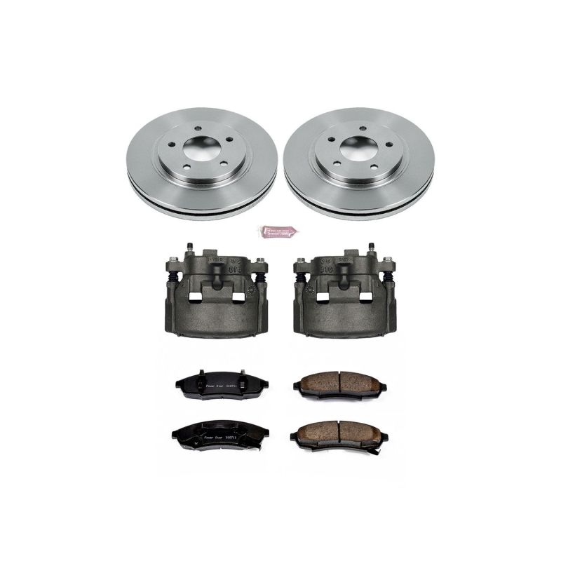 PSB Autospecialty Kit w/Cals - Power Stop 95-96 Buick Regal Front Autospecialty Brake Kit w/Calipers