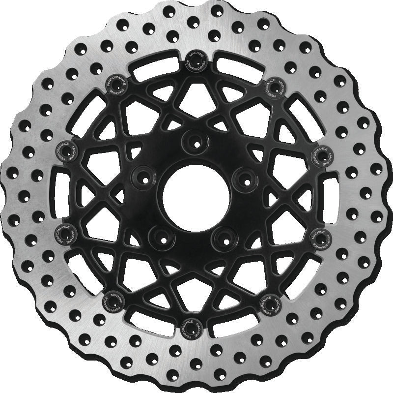 PFM Brake Rotors - Performance Machine 11.5 Speedstar Front - Black Ano