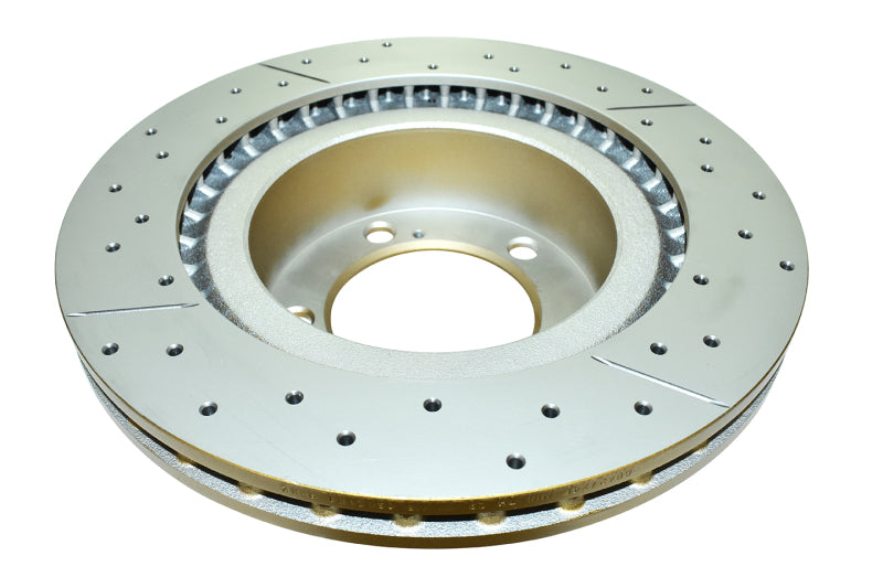 DBA Street Slot&Drill Rotors - DBA 08-21 Lexus LX570 Front Drilled & Slotted Street Series Rotor