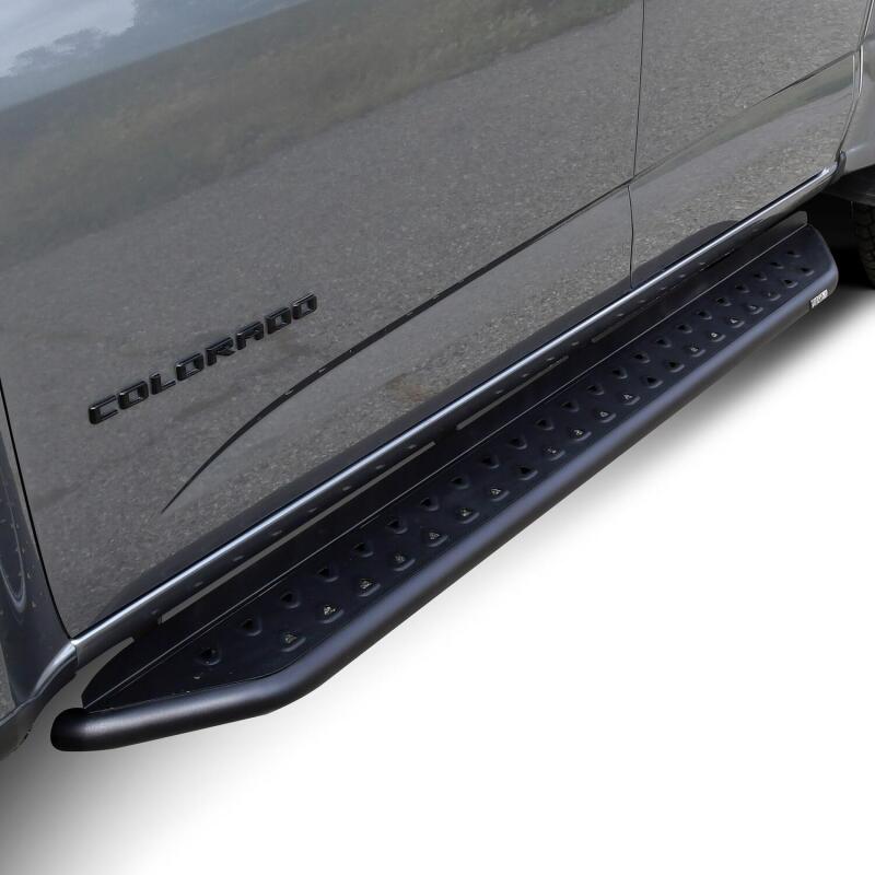WES Running Boards - Outlaw - Westin 15-24 GMC Canyon Crew Cab Outlaw Running Boards - Textured Black