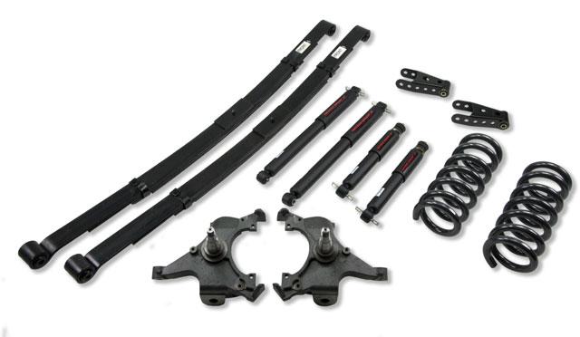 BT Lowering Kit w ND2 Shocks - Belltech LOWERING KIT WITH ND2 SHOCKS