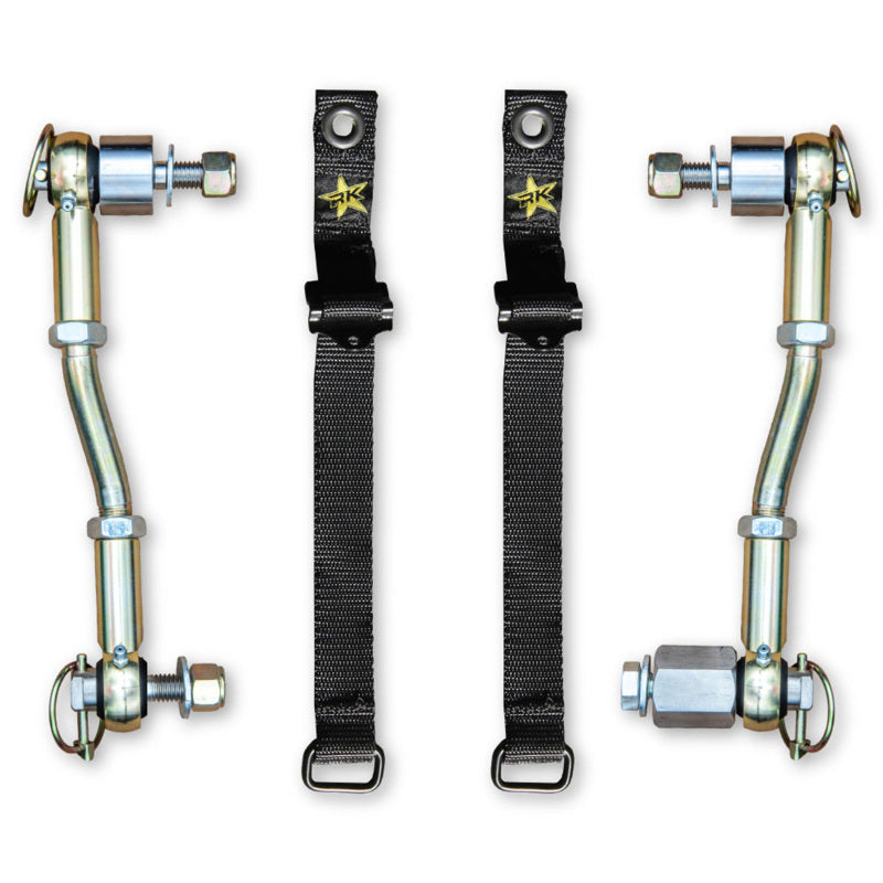 RKR Sway Bar End Links - Rock Krawler 2024+ Jeep Wrangler JL 2DR GEN II Front Sway Bar Disconnects