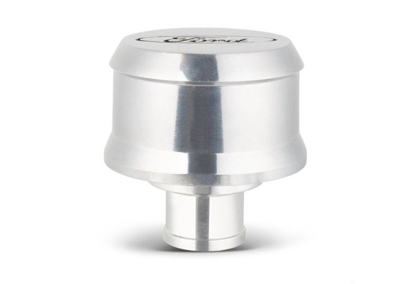 FR Breather Caps - Ford Racing Slant Edge Breather - Polished