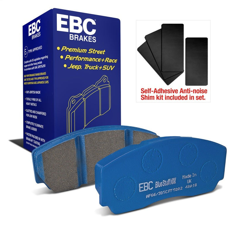 EBC Bluestuff Brake Pad Sets - EBC 90-00 Aston Martin Vantage 5.3 (Twin Supercharged)(AP) Bluestuff Front Brake Pads