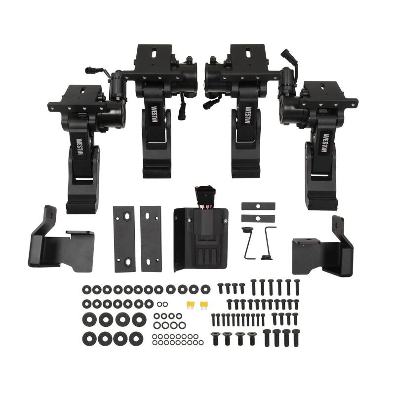 WES Running Boards - Pro-e - Westin 07-18 Jeep Wrangler JK Unlimited Pro-e Electric Running Boards - Textured Black