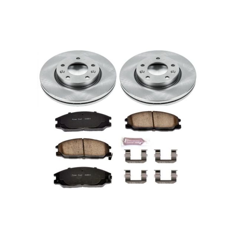 PSB Autospecialty Kit - Power Stop 02-04 Kia Sedona Front Autospecialty Brake Kit