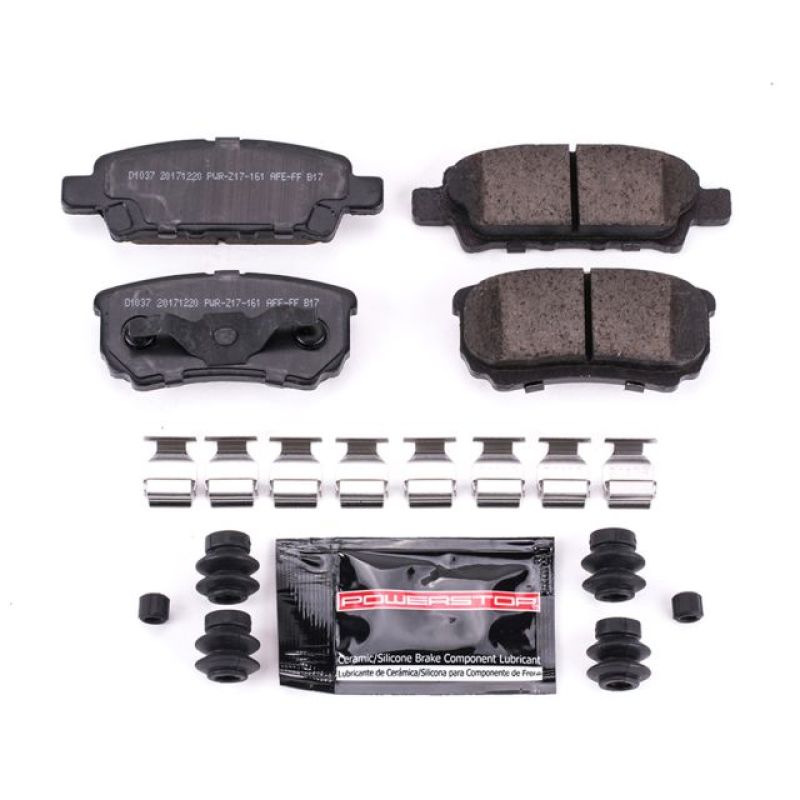 PSB Z23 Evolution Brake Pads - Power Stop 11-14 Chrysler 200 Rear Z23 Evolution Sport Brake Pads w/Hardware