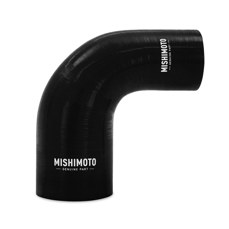 MM Couplers - 90 Deg - Mishimoto Silicone Reducer Coupler 90 Degree 2.5in to 3in - Black