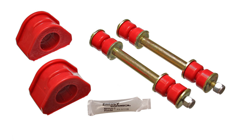 ES Sway Bar Bushings - Red - Energy Suspension 97-01 Expedition 4WD / 97-01 Navigator 4WD Red 33mm Front Sway Bar Bushing Set