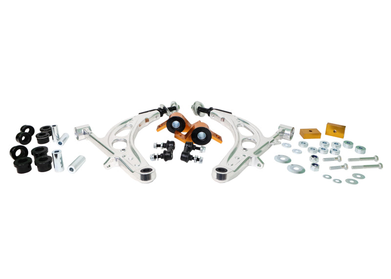 WL Control Arms - Front - Whiteline 93-07 Subaru Impreza Front Lower Street Performance Alloy Control Arm Kit