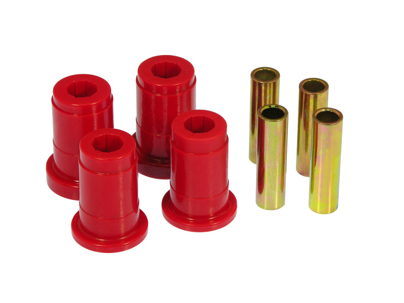 PRO Control Arm Bushings - Red - Prothane 79-82 Ford Mustang Front Control Arm Bushings w/o Shell - Red