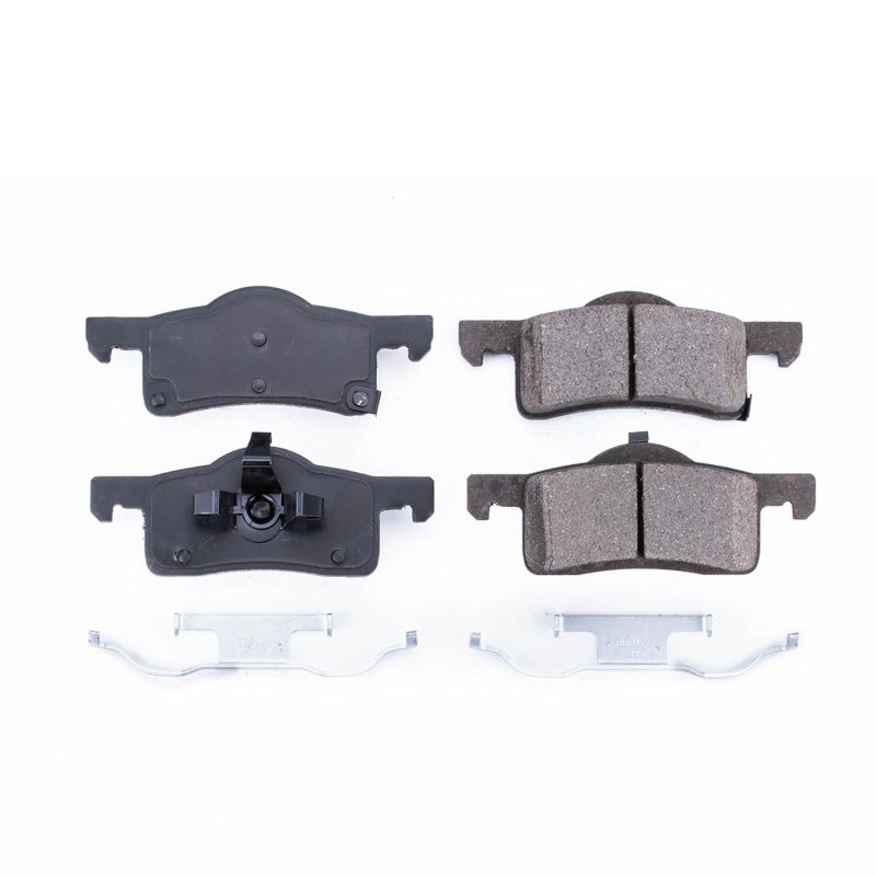 PSB Z17 Evolution Brake Pads - Power Stop 03-06 Ford Expedition Rear Z17 Evolution Ceramic Brake Pads w/Hardware