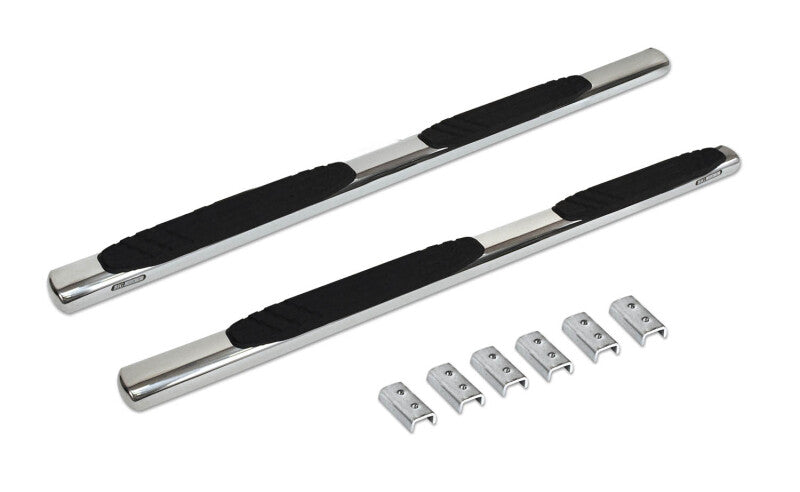 GOR Steps - OE Xtreme - 4in - Go Rhino 4in OE Xtreme SideSteps - Stainless Steel - 87in