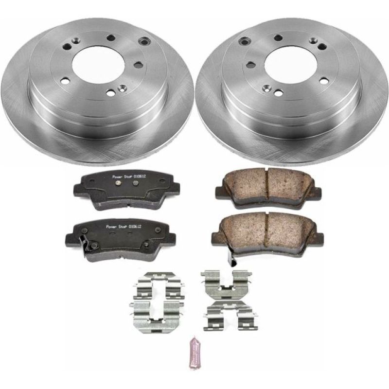 PSB Autospecialty Kit - Power Stop 07-09 Kia Amanti Rear Autospecialty Brake Kit