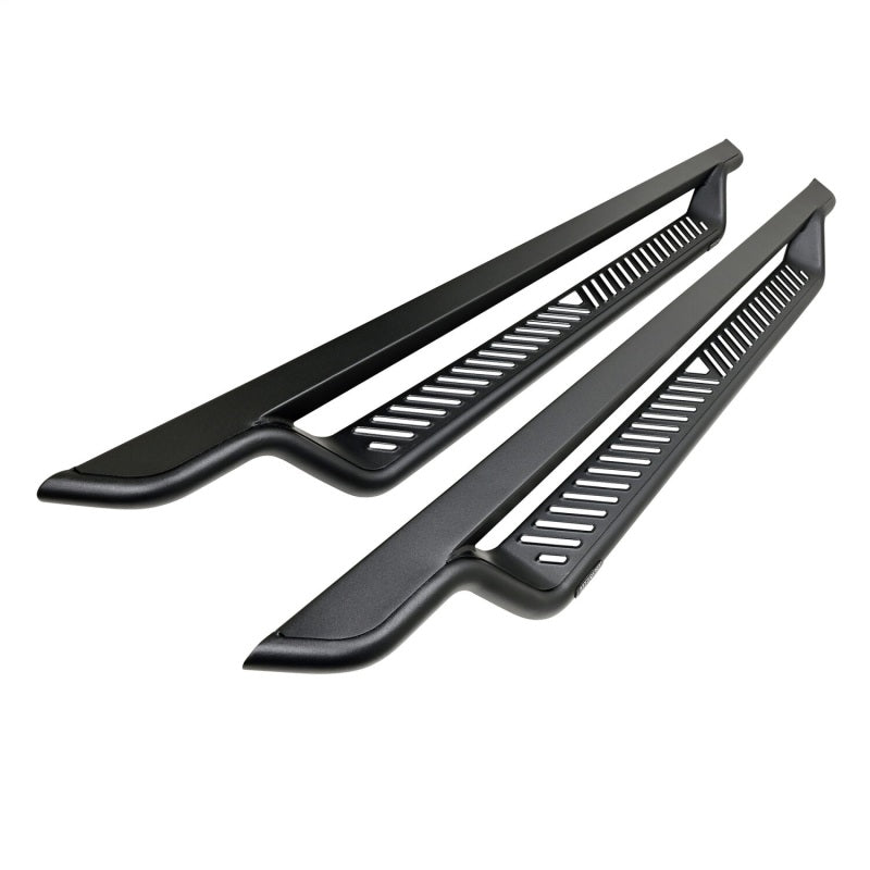 WES Running Boards - Outlaw - Westin 24-26 Toyota Tacoma DC Outlaw Drop Running Boards - Tex. Blk