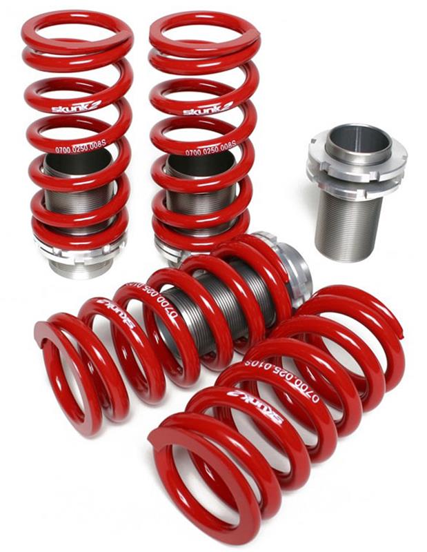 SK Coilover Sleeves - Skunk2 90-01 Acura Integra (All Models) Coilover Sleeve Kit (Set of 4)