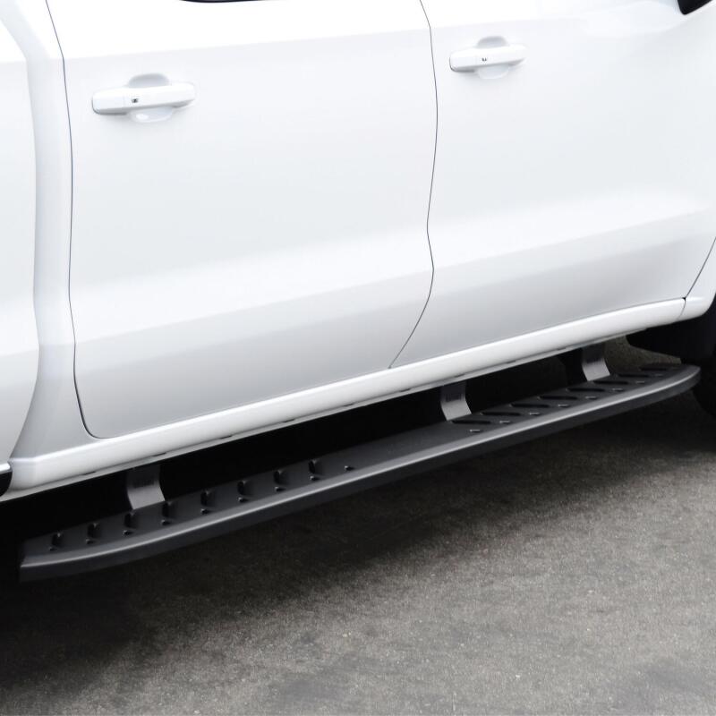 WES Running Boards - Thrasher - Westin 2019 Chevrolet Silverado/Sierra 1500 Crew Cab Thrasher Running Boards - Textured Black