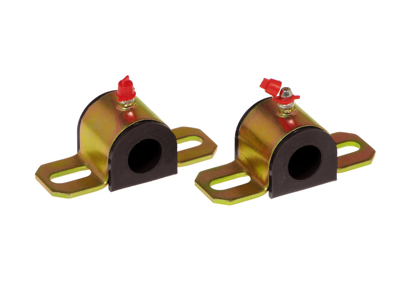 PRO Sway/End Link Bush - Blk - Prothane Universal Greasable Sway Bar Bushings - 3/4in - Type A Bracket - Black