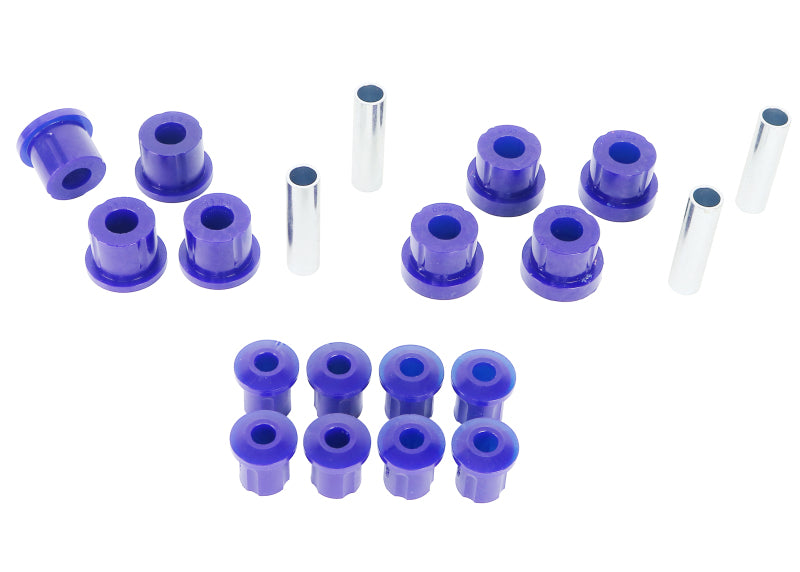 SPR Bushing Kits - SuperPro F&R Spring Bushing Kit