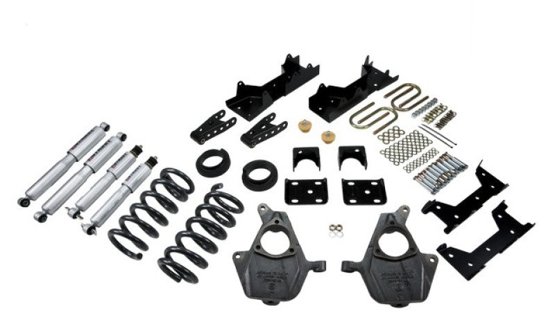 BT Lower Kit w SP Shocks - Belltech LOWERING KIT WITH SP SHOCKS