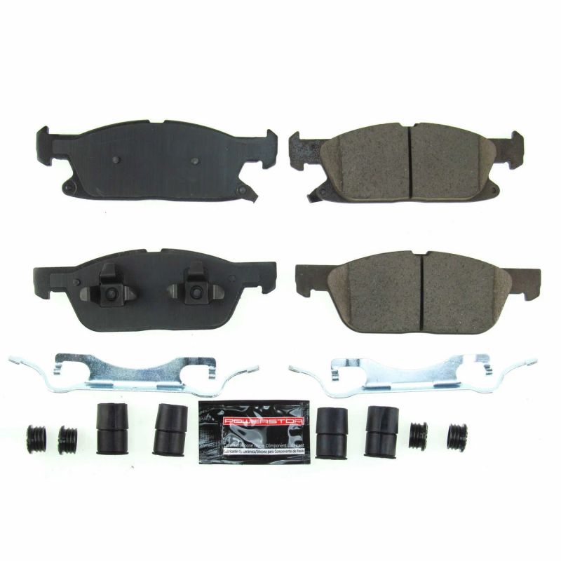 PSB Z23 Evolution Brake Pads - Power Stop 2019 Ford Edge Front Z23 Evolution Sport Brake Pads w/Hardware