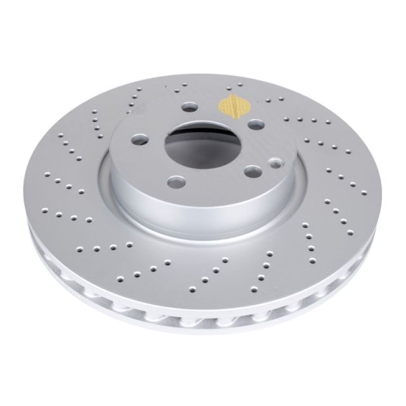 PSB Evolution Coated Rotor - Power Stop 2014 Mercedes-Benz C300 Front Evolution High Carbon Geomet Coated Rotor