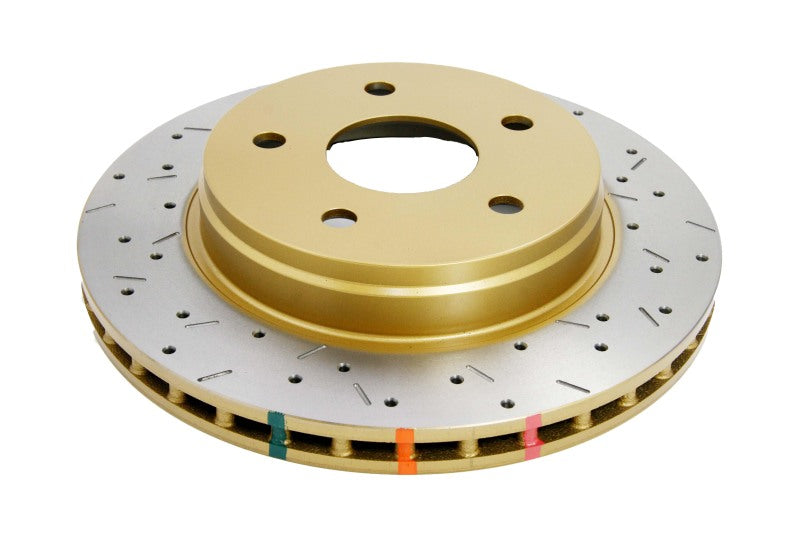 DBA 4000 Slot&Drill Rotors - DBA 05-09 Dodge Durango/05-10 Ram 4000 Series Drilled and Slotted Front Rotor