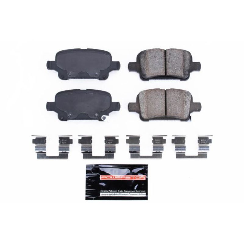 PSB Z23 Evolution Brake Pads - Power Stop 17-18 Buick LaCrosse Rear Z23 Evolution Sport Brake Pads w/Hardware