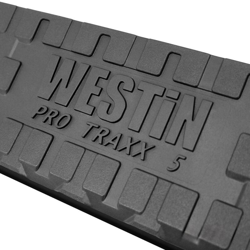 WES Nerf Bars - PRO TRAXX 5 - Westin 19-22 RAM 1500 CC 5ft7in. Bed (Excl. Classic) PRO TRAXX 5 W2W Oval Nerf Step Bars - Black