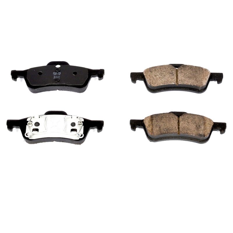 PSB Z16 Evolution Brake Pads - Power Stop 02-03 Mini Cooper Rear Z16 Evo Ceramic Brake Pad