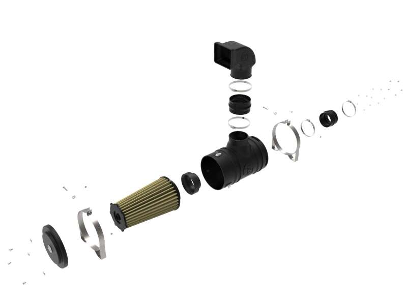 AFE Magnum Force Intake - aFe MagnumFORCE Intakes Stage-1 PG7 AIS PG7 Off Road Canister - XL
