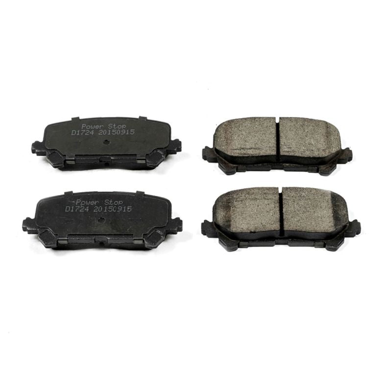 PSB Z16 Evolution Brake Pads - Power Stop 14-16 Acura MDX Rear Z16 Evolution Ceramic Brake Pads