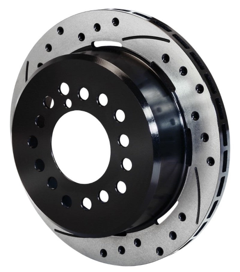WIL Rotors - Wilwood Rotor-2.32in Offset-SRP-BLK-Drill-RH 11.00 x .810 - 5 Lug