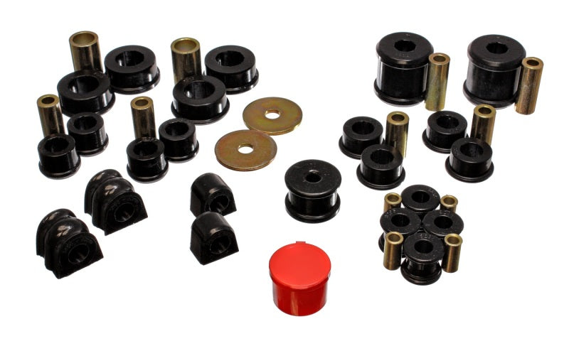 ES Hyper-Flex Sets - Black - Energy Suspension 02-06 Subaru Impreza/WRX Black Hyper-Flex Master Bushing Set