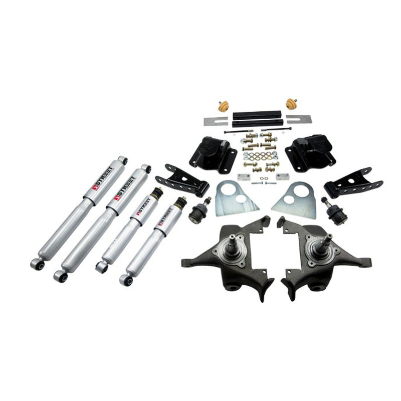BT Lower Kit w SP Shocks - Belltech LOWERING KIT WITH SP SHOCKS