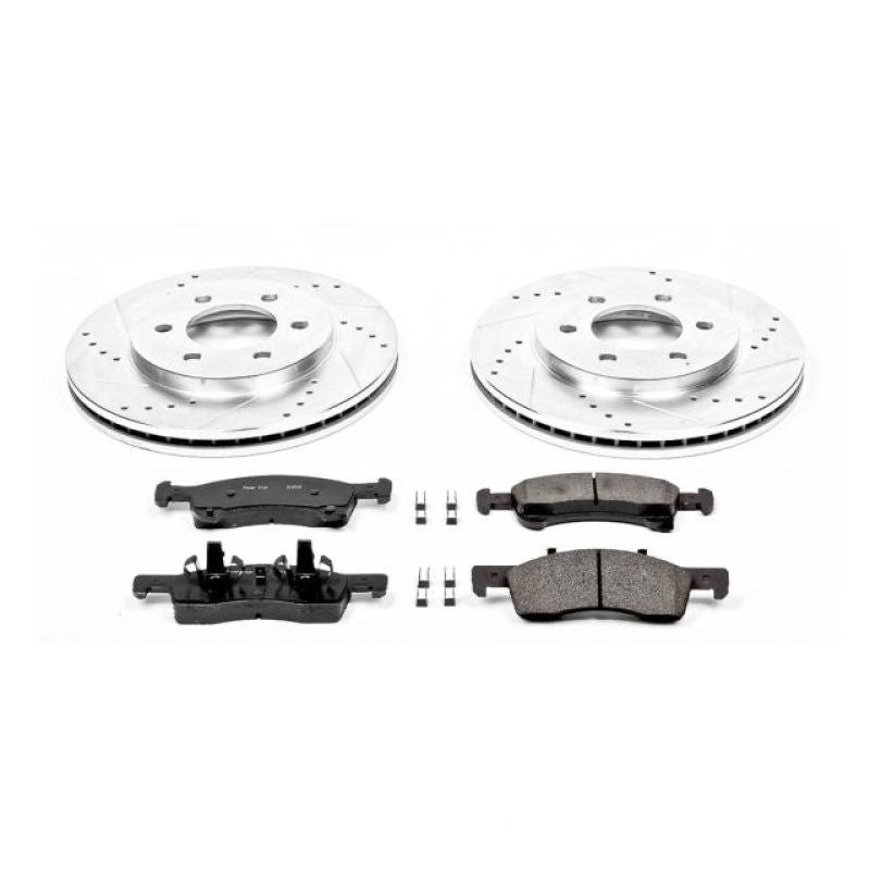 PSB Z23 Evolution Kit - Power Stop 02-06 Ford Expedition Front Z23 Evolution Sport Brake Kit
