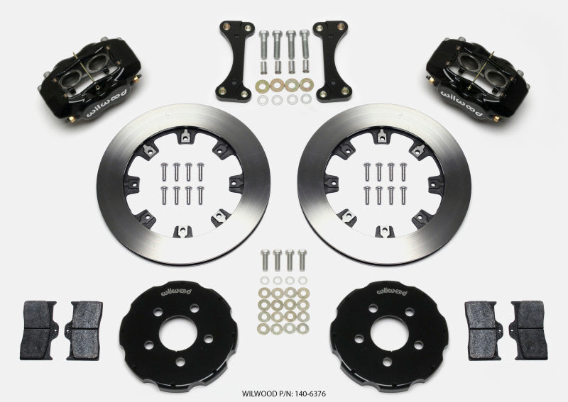 WIL Dynalite Brake Kit - Wilwood Forged Dynalite Front Hat Kit 12.19in 00-04 PT Cruiser/03-04 SRT/4