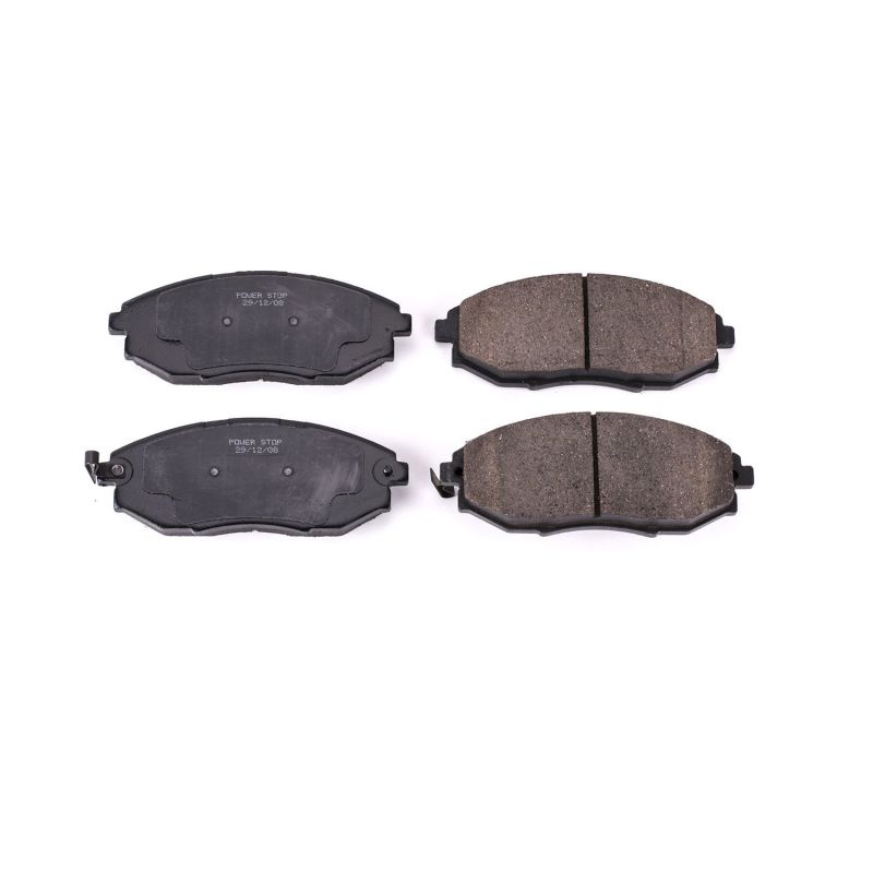 PSB Z16 Evolution Brake Pads - Power Stop 04-06 Chevrolet Epica Front Z16 Evo Ceramic Brake Pad