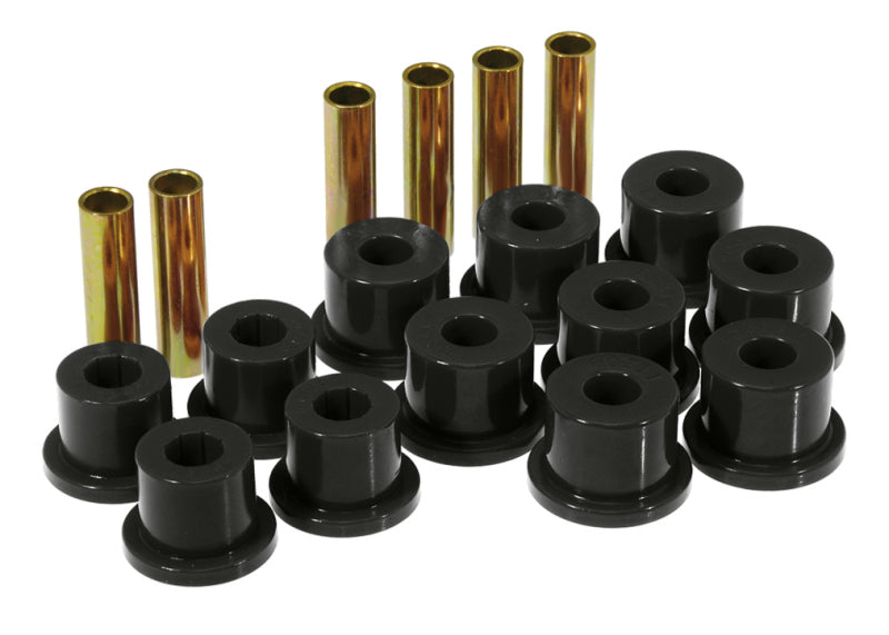 PRO Spring/Shackle Bush- Blk - Prothane 73-87 GM Rear Spring & Shackle Bushings (w/ 1.75in Bushings) - Black