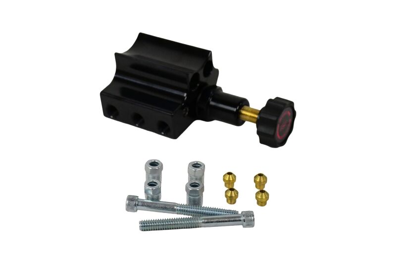 BAE Proportioning Valve - Baer Brakes Remaster Right Port Adjustable Proportioning Valve - Black