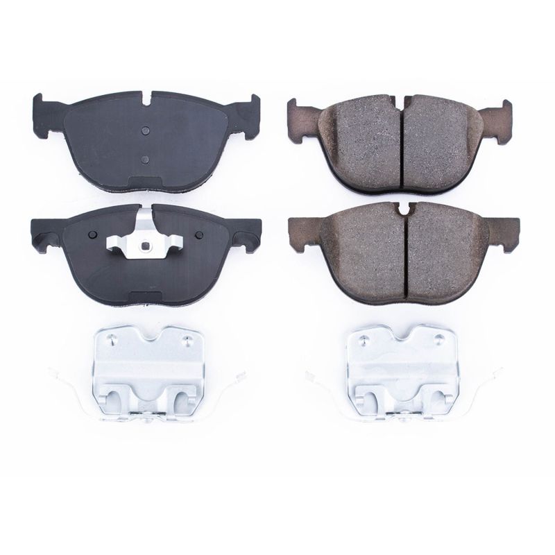 PSB Z17 Evolution Brake Pads - Power Stop 16-18 BMW X4 Front Z17 Evolution Ceramic Brake Pads w/Hardware