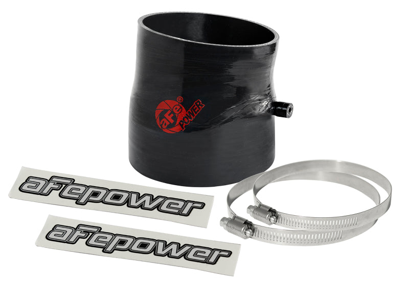 AFE Elbow Reducing Couplers - aFe Power Magnum FORCE 3-3/4in ID To 3-1/2in ID x 15 Deg Replacement Coupling Kit