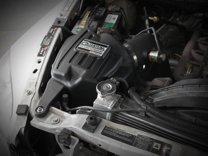 AFE Quantum Intakes - aFe Pro Dry S Air Intake System 03-07 Dodge Diesel 5.9L-L6 (TD)