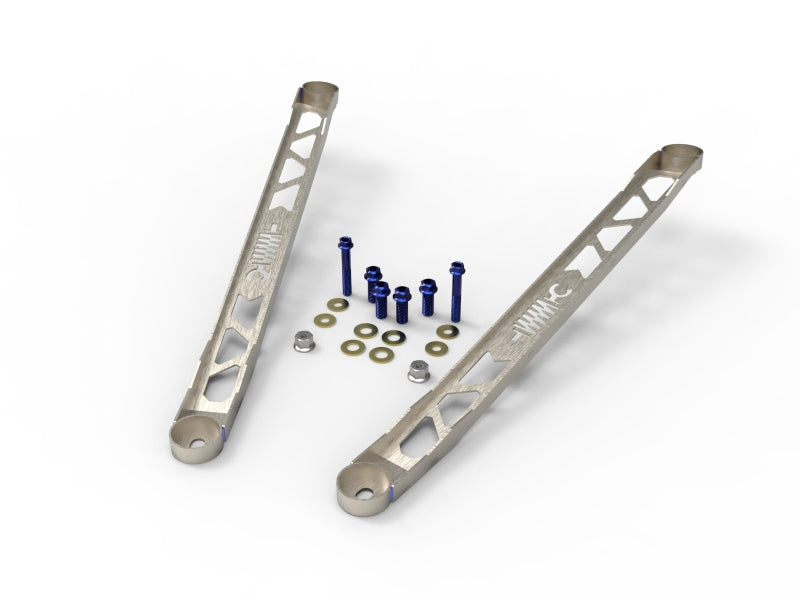 AFE Strut Braces - aFe CONTROL 304 Stainless Steel Front Suspension Strut Brace Raw - Toyota GR Supra (A90) 20-21