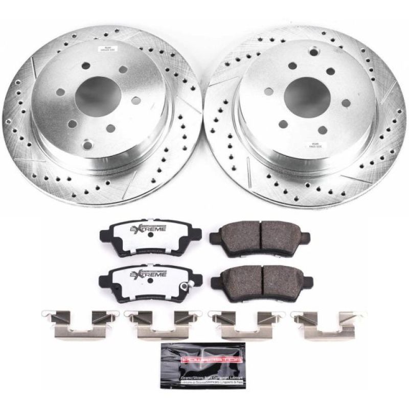 PSB Z36 Truck & Tow Kit - Power Stop 05-12 Nissan Pathfinder Rear Z36 Truck & Tow Brake Kit