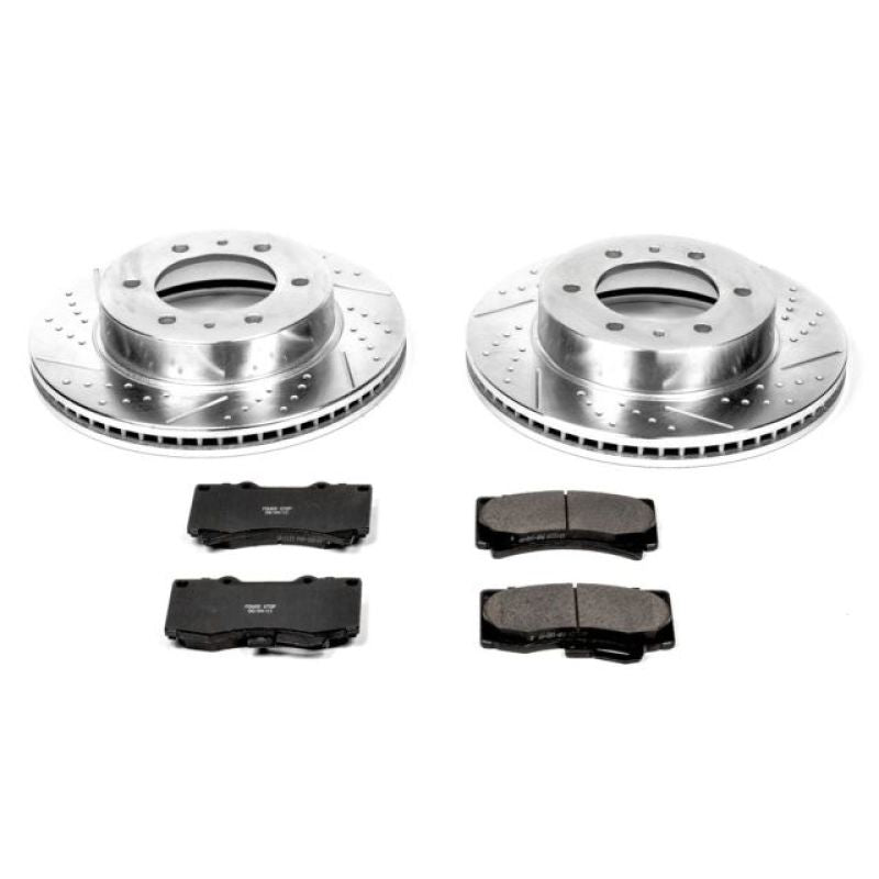 PSB Z23 Evolution Kit - Power Stop 06-10 Hummer H3 Front Z23 Evolution Sport Brake Kit