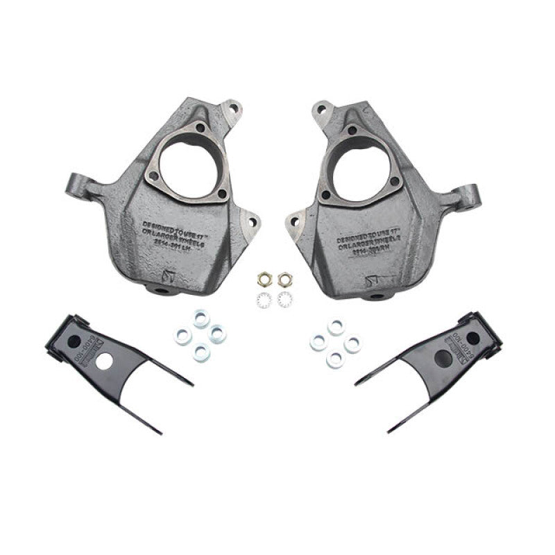 BT Lowering Kit - Belltech LOWERING KIT 16-18 Chevy Silverado 1500 2in Front/3in Rear