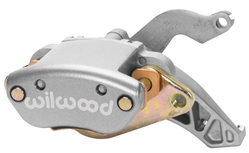 WIL Mechanical Caliper - Wilwood Caliper-MC4 Mechanical-R/H - Silver No Logo 1.19in Piston .81in Disc
