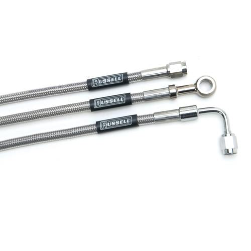 RUS Brake Hose - Russell Performance 15in 10MM Banjo Competition Brake Hose