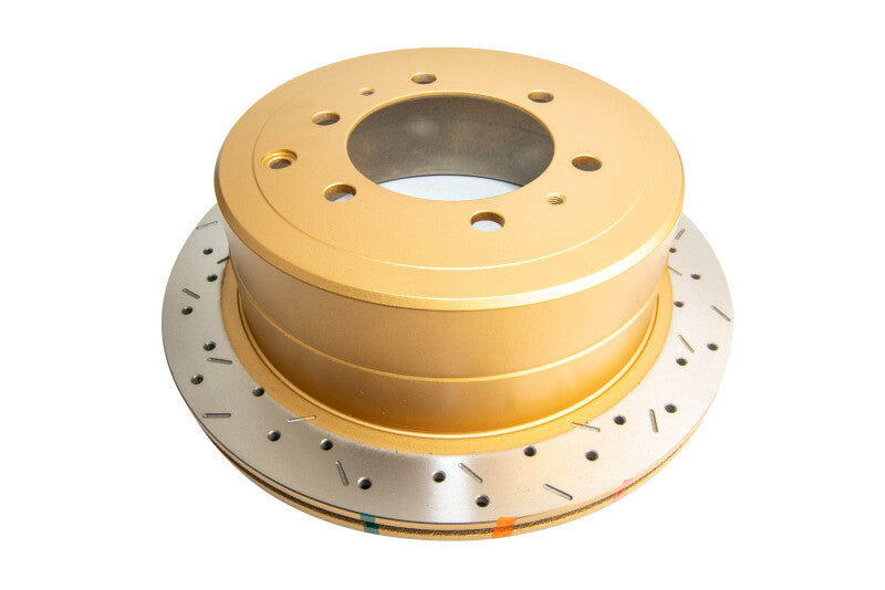 DBA 4000 Slot&Drill Rotors - DBA 96-97 Lexus LX 450/ 8/92+ Toyota Landcruiser 80 Series Rear Drilled & Slotted 4000 Series Rotor